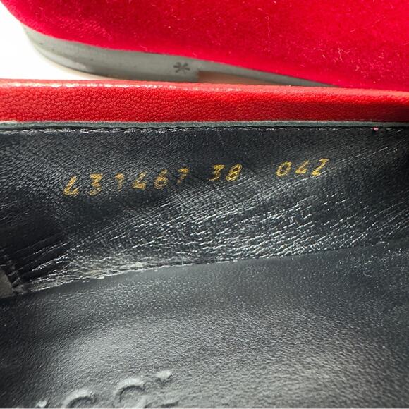 Gucci Velvet Horsebit Jordaan Loafers - Picture 13 of 15
